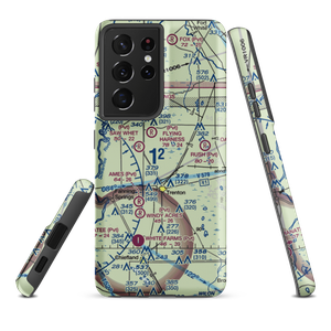 Watson Flight Strip (FL33) VFR Sectional Samsung Phone Case