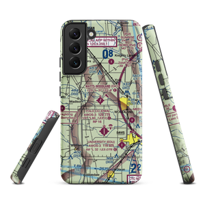 Watts Woodland Airport (O41) VFR Sectional Samsung Phone Case