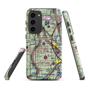 Watts Woodland Airport (O41) VFR Sectional Samsung Phone Case