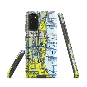 Waukegan National Airport (UGN) VFR Sectional Samsung Phone Case