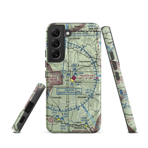 Waukon Municipal Airport (Y01) VFR Sectional Samsung Phone Case