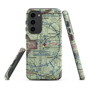 Waukon Municipal Airport (Y01) VFR Sectional Samsung Phone Case