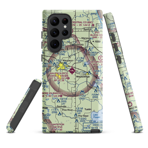 Waupaca Municipal Airport (PCZ) VFR Sectional Samsung Phone Case