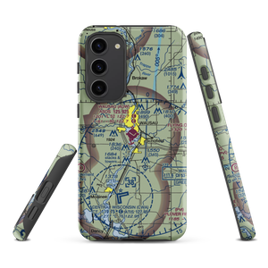 Wausau Downtown Airport (AUW) VFR Sectional Samsung Phone Case