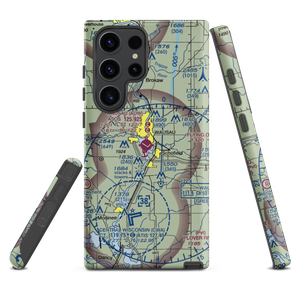 Wausau Downtown Airport (AUW) VFR Sectional Samsung Phone Case