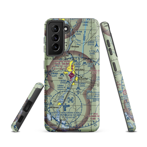 Wausau Downtown Airport (AUW) VFR Sectional Samsung Phone Case