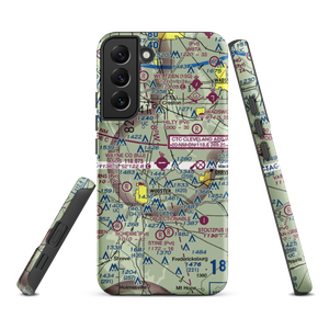 Wayne County Airport (BJJ) VFR Sectional Samsung Phone Case