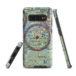 Wayne County Airport (EKQ) VFR Sectional Samsung Phone Case