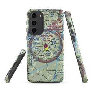 Wayne County Airport (EKQ) VFR Sectional Samsung Phone Case