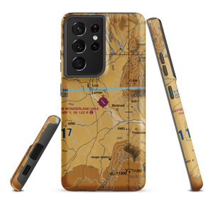 Wayne Wonderland Airport (38U) VFR Sectional Samsung Phone Case