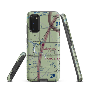 Waynoka Municipal Airport (1K5) VFR Sectional Samsung Phone Case