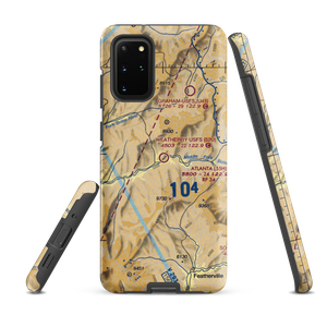 Weatherby US Forest Service Airport (52U) VFR Sectional Samsung Phone Case