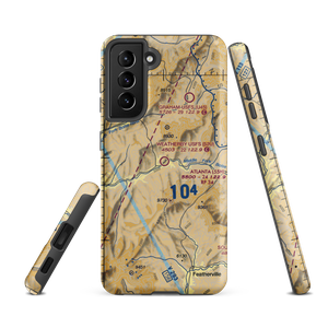 Weatherby US Forest Service Airport (52U) VFR Sectional Samsung Phone Case