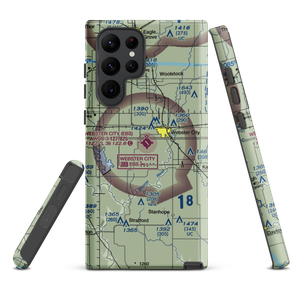 Webster City Municipal Airport (EBS) VFR Sectional Samsung Phone Case