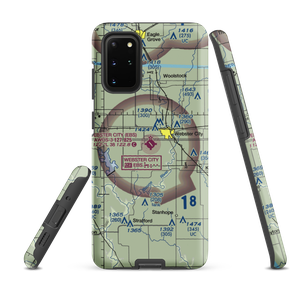 Webster City Municipal Airport (EBS) VFR Sectional Samsung Phone Case