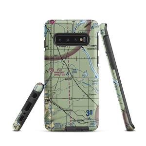 Webster-Eneboe Airstrip (SD82) VFR Sectional Samsung Phone Case