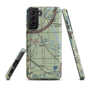 Webster-Eneboe Airstrip (SD82) VFR Sectional Samsung Phone Case