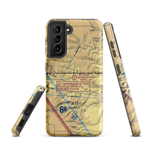 Wedding Cake Ranch Airport (NM14) VFR Sectional Samsung Phone Case