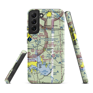 Weedfalls Airport (XA45) VFR Sectional Samsung Phone Case