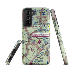 Weiblen Airport (TE13) VFR Sectional Samsung Phone Case