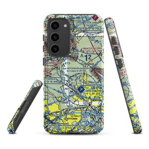 Weidel/Private/ Airport (2NJ3) VFR Sectional Samsung Phone Case
