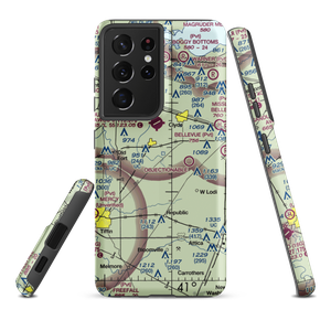 Weiker Airport (82D) VFR Sectional Samsung Phone Case