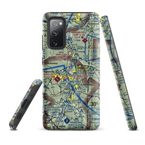 Weirton - Steubenville Seaplane Base (WV42) VFR Sectional Samsung Phone Case