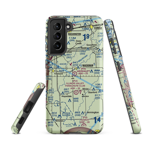 Weishaupt Airport (9IL6) VFR Sectional Samsung Phone Case