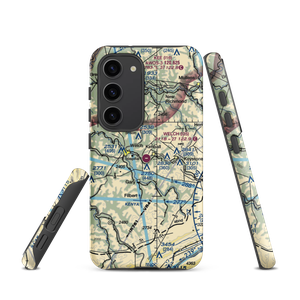 Welch Municipal Airport (I25) VFR Sectional Samsung Phone Case