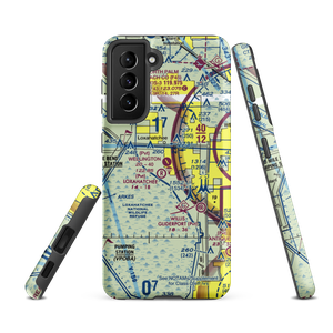 Wellington Aero Club Airport (FD38) VFR Sectional Samsung Phone Case