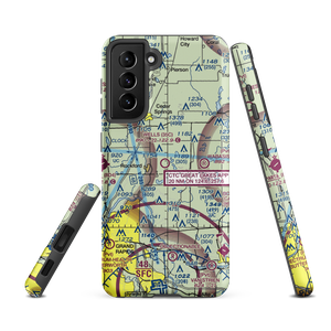 Wells Airport (35C) VFR Sectional Samsung Phone Case