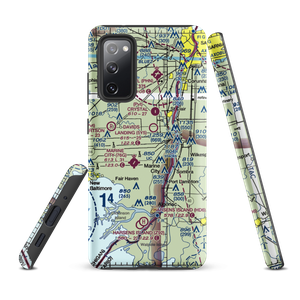 Wenning Landing Area Airport (MI37) VFR Sectional Samsung Phone Case