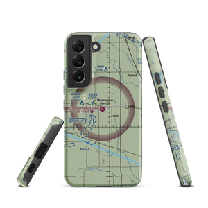 Wessington Springs Airport (4X4) VFR Sectional Samsung Phone Case