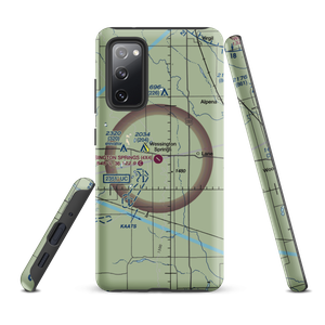 Wessington Springs Airport (4X4) VFR Sectional Samsung Phone Case