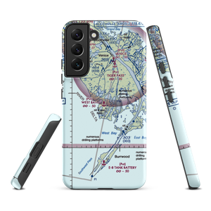 West Bay Seaplane Base (LA98) VFR Sectional Samsung Phone Case