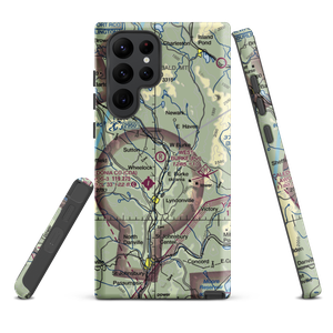 West Burke Aerodrome (VT56) VFR Sectional Samsung Phone Case