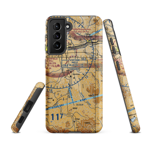 West Divide Airport (2CD4) VFR Sectional Samsung Phone Case