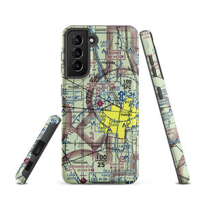 West Fargo Municipal Airport (D54) VFR Sectional Samsung Phone Case