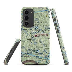 West Liberty Airport (9I3) VFR Sectional Samsung Phone Case