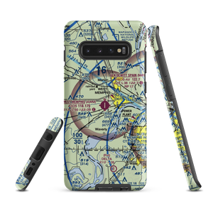 West Memphis Municipal Airport (AWM) VFR Sectional Samsung Phone Case