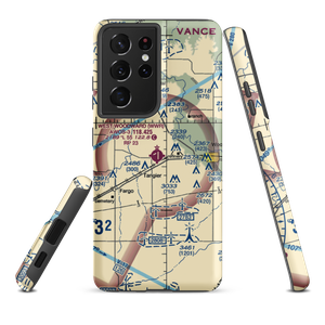 West Woodward Airport (WWR) VFR Sectional Samsung Phone Case