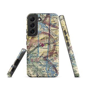 Western Carolina Regional Airport (RHP) VFR Sectional Samsung Phone Case