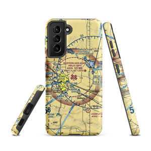 Western Neb. Rgnl/William B. Heilig Airport (BFF) VFR Sectional Samsung Phone Case