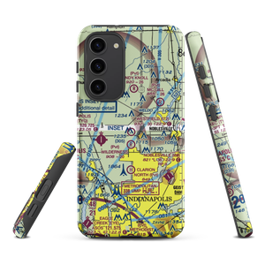 Westfield Airport (I72) VFR Sectional Samsung Phone Case