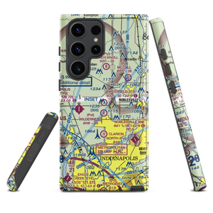 Westfield Airport (I72) VFR Sectional Samsung Phone Case