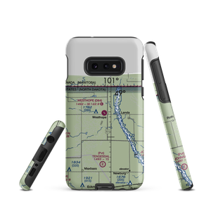 Westhope Municipal Airport (D64) VFR Sectional Samsung Phone Case