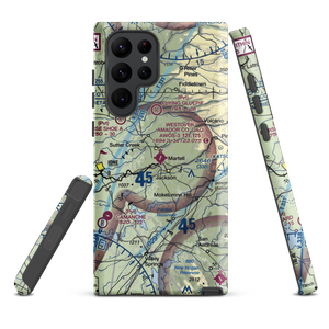 Westover Field Amador County Airport (JAQ) VFR Sectional Samsung Phone Case