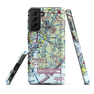 Westport Seaplane Base (MA82) VFR Sectional Samsung Phone Case