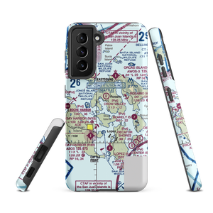 Westsound/Wsx Seaplane Base (WSX) VFR Sectional Samsung Phone Case