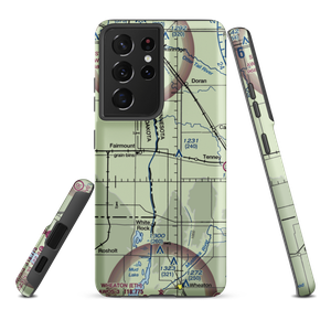 Wetherbee Farm Airport (1MN0) VFR Sectional Samsung Phone Case